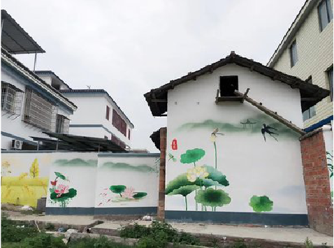 丰城室外墙绘-从选材到保养。