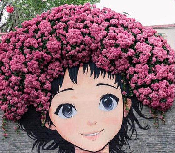 丰城墙体彩绘-网红墙打卡