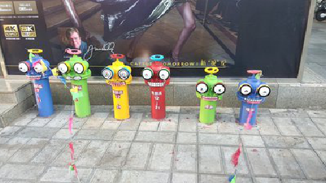 丰城商业区彩绘