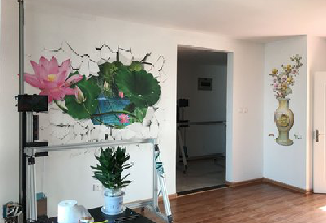 丰城墙体彩绘相比墙纸的优势。