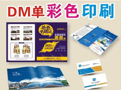 丰城单页印刷，色彩搭配简单。
