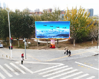 丰城户外大屏广告投放要点。